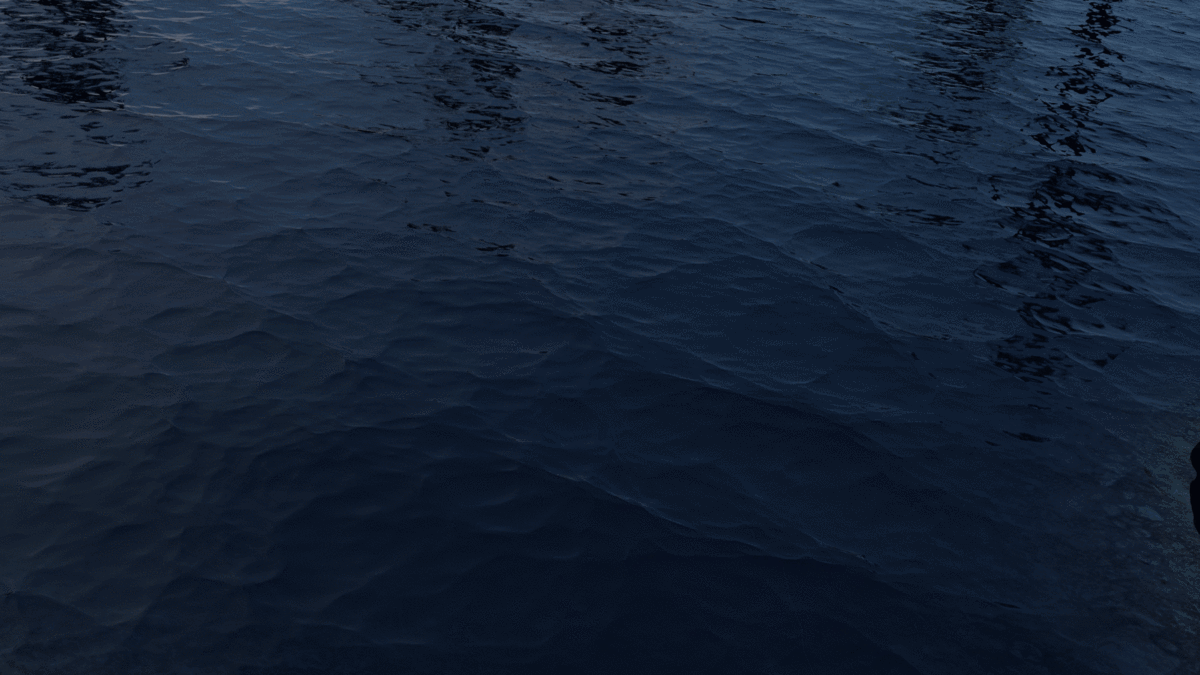 Compositing steps for Pearl in the water