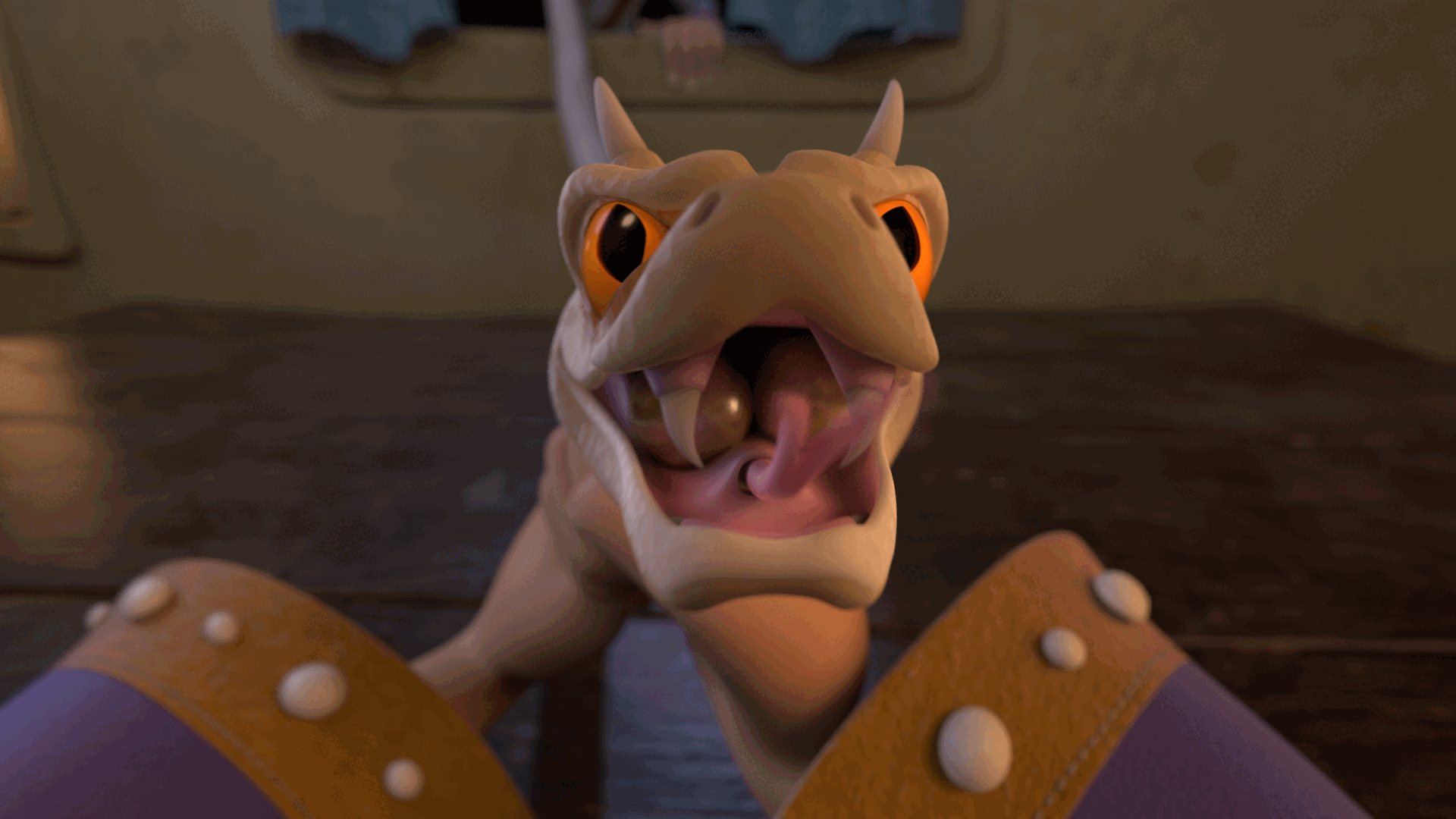 Compositing steps for snake shot